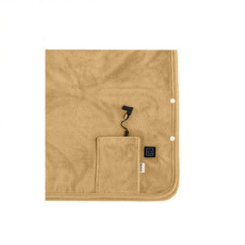 Patura electrica incalzire spate si umer, Zola, 160 x 90 cm, 10 W, 3 niveluri incalzire, fixare capse, alimentare USB, poliester, bej Patura electrica incalzire spate si umer, Zola, 160 x 90 cm, 10 W, 3 niveluri incalzire, fixare capse, alimentare USB, poliester, bej